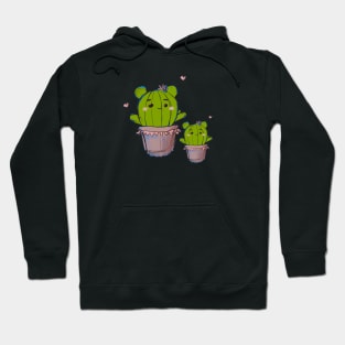 cute cactus plant Hoodie